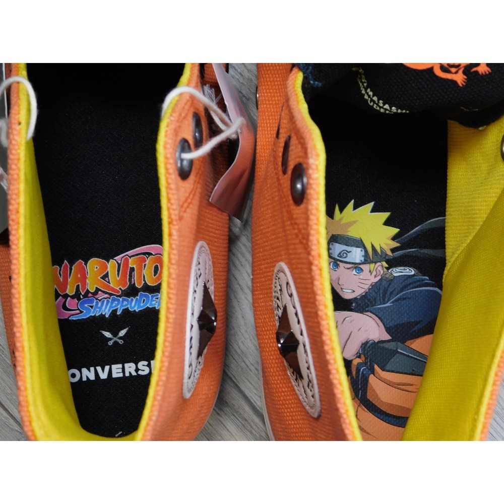 Converse Naruto Shippuden Chuck Taylor All Star Hi A14836C Shoe Sneaker Mens 9 - Picture 8 of 11